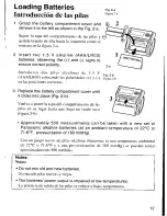 Preview for 13 page of Panasonic Precise Logic EW3012 Operating Instructions Manual