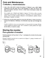 Предварительный просмотр 23 страницы Panasonic Precise Logic EW3012 Operating Instructions Manual