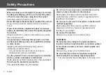 Preview for 2 page of Panasonic PressIT TY-SB01WP Operating Instructions Manual