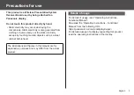 Предварительный просмотр 3 страницы Panasonic PressIT TY-SB01WP Operating Instructions Manual