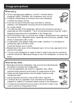 Предварительный просмотр 5 страницы Panasonic PRIME+ NR-BW530X Operating Instructions Manual