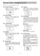 Preview for 13 page of Panasonic PRISM W1 Series Operating Instructions Manual