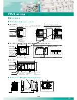 Предварительный просмотр 23 страницы Panasonic Programmable Controllers FP-X Series Specifications