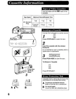 Preview for 6 page of Panasonic ProLine AG-188U Operating Instructions Manual