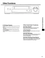 Preview for 25 page of Panasonic ProLine AG-2550 Operating Instructions Manual