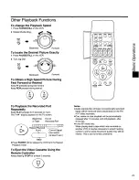 Предварительный просмотр 21 страницы Panasonic ProLine AG-2560 Operating Instructions Manual