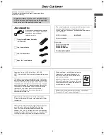 Предварительный просмотр 3 страницы Panasonic Proline AG-VP300P Operating Insructions