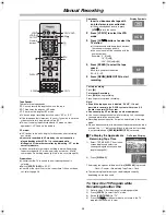 Предварительный просмотр 20 страницы Panasonic Proline AG-VP300P Operating Insructions