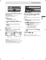 Предварительный просмотр 21 страницы Panasonic Proline AG-VP300P Operating Insructions