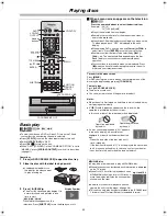 Предварительный просмотр 32 страницы Panasonic Proline AG-VP300P Operating Insructions