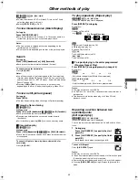 Предварительный просмотр 35 страницы Panasonic Proline AG-VP300P Operating Insructions