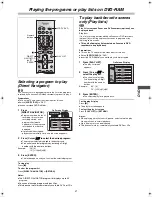 Предварительный просмотр 37 страницы Panasonic Proline AG-VP300P Operating Insructions