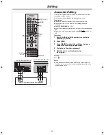 Предварительный просмотр 52 страницы Panasonic Proline AG-VP300P Operating Insructions