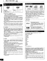 Preview for 8 page of Panasonic PROLINE DMR-T3030 Operating Instructions Manual