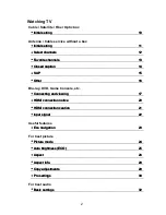 Preview for 2 page of Panasonic PS64 Series Owner'S Manual