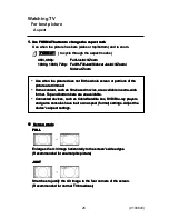 Preview for 26 page of Panasonic PS64 Series Owner'S Manual