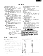 Preview for 3 page of Panasonic PT-105 Service Manual