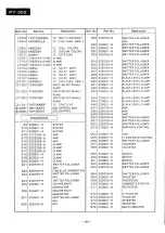 Preview for 76 page of Panasonic PT-302 Service Manual