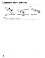 Предварительный просмотр 8 страницы Panasonic PT-37PD4-P Operating Operating Instructions Manual