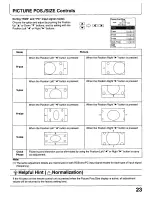 Предварительный просмотр 23 страницы Panasonic PT-37PD4-P Operating Operating Instructions Manual