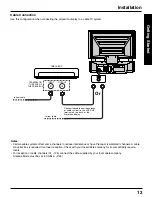 Preview for 13 page of Panasonic PT-40LC12-K Operating Instructions Manual