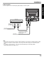 Предварительный просмотр 13 страницы Panasonic PT-40LC12 Operating Manual