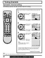 Предварительный просмотр 24 страницы Panasonic PT-40LC12 Operating Manual