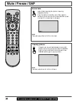 Предварительный просмотр 34 страницы Panasonic PT-40LC12 Operating Manual