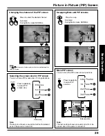 Предварительный просмотр 39 страницы Panasonic PT-40LC12 Operating Manual