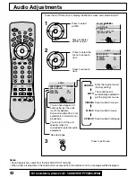 Предварительный просмотр 42 страницы Panasonic PT-40LC12 Operating Manual