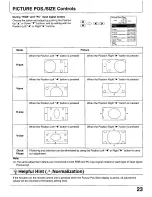 Предварительный просмотр 23 страницы Panasonic PT-42PD1-P Operating Operating Instructions Manual