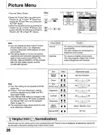 Предварительный просмотр 26 страницы Panasonic PT-42PD1-P Operating Operating Instructions Manual