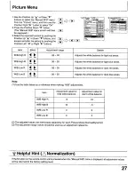 Предварительный просмотр 27 страницы Panasonic PT-42PD1-P Operating Operating Instructions Manual