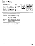 Предварительный просмотр 31 страницы Panasonic PT-42PD1-P Operating Operating Instructions Manual