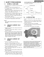 Предварительный просмотр 3 страницы Panasonic PT-44LCX65 - 44" Rear Projection TV Service Manual