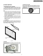 Предварительный просмотр 11 страницы Panasonic PT-44LCX65 - 44" Rear Projection TV Service Manual