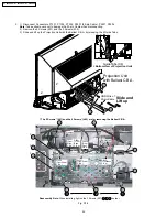 Предварительный просмотр 22 страницы Panasonic PT-44LCX65 - 44" Rear Projection TV Service Manual