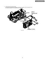 Предварительный просмотр 23 страницы Panasonic PT-44LCX65 - 44" Rear Projection TV Service Manual