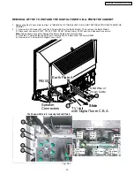 Предварительный просмотр 25 страницы Panasonic PT-44LCX65 - 44" Rear Projection TV Service Manual