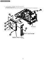 Предварительный просмотр 26 страницы Panasonic PT-44LCX65 - 44" Rear Projection TV Service Manual