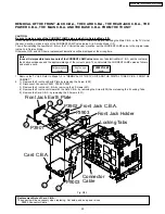 Предварительный просмотр 29 страницы Panasonic PT-44LCX65 - 44" Rear Projection TV Service Manual