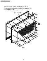 Предварительный просмотр 34 страницы Panasonic PT-44LCX65 - 44" Rear Projection TV Service Manual