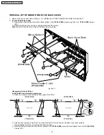 Предварительный просмотр 38 страницы Panasonic PT-44LCX65 - 44" Rear Projection TV Service Manual