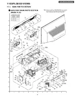 Предварительный просмотр 67 страницы Panasonic PT-44LCX65 - 44" Rear Projection TV Service Manual