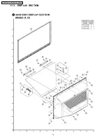 Предварительный просмотр 70 страницы Panasonic PT-44LCX65 - 44" Rear Projection TV Service Manual