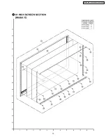 Предварительный просмотр 73 страницы Panasonic PT-44LCX65 - 44" Rear Projection TV Service Manual