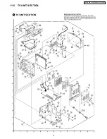 Предварительный просмотр 75 страницы Panasonic PT-44LCX65 - 44" Rear Projection TV Service Manual