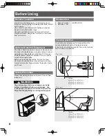 Preview for 6 page of Panasonic PT-44LCX65-K Operating Instructions Manual