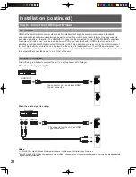 Preview for 22 page of Panasonic PT-44LCX65-K Operating Instructions Manual