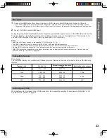 Preview for 23 page of Panasonic PT-44LCX65-K Operating Instructions Manual